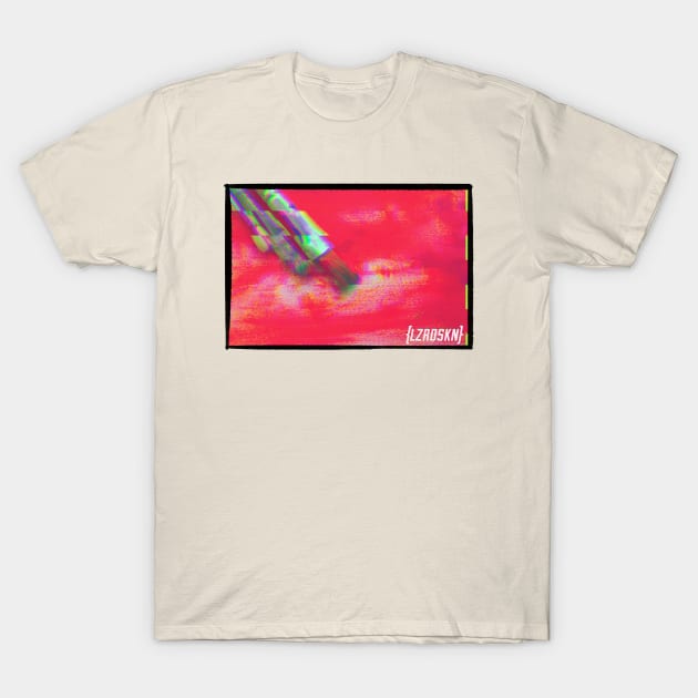 GLITCH PAINTER T-Shirt by LZRDSKN